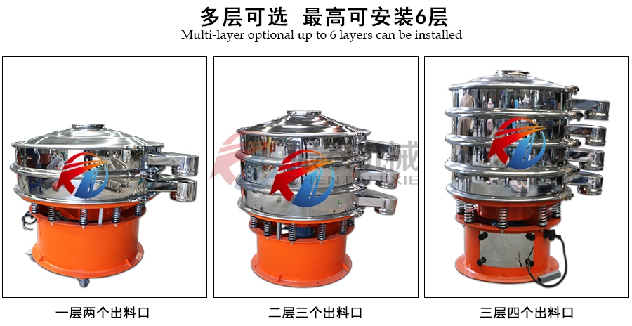 涂料圓形振動篩多層可選